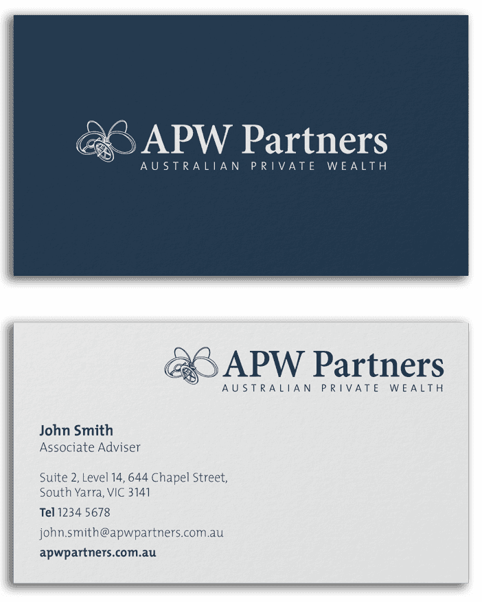 APW Partners Business card