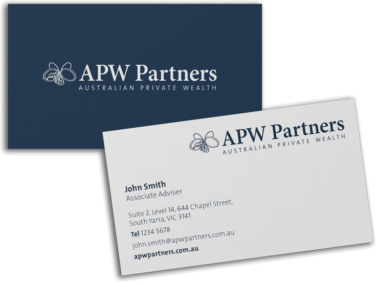 APW Partners Business card